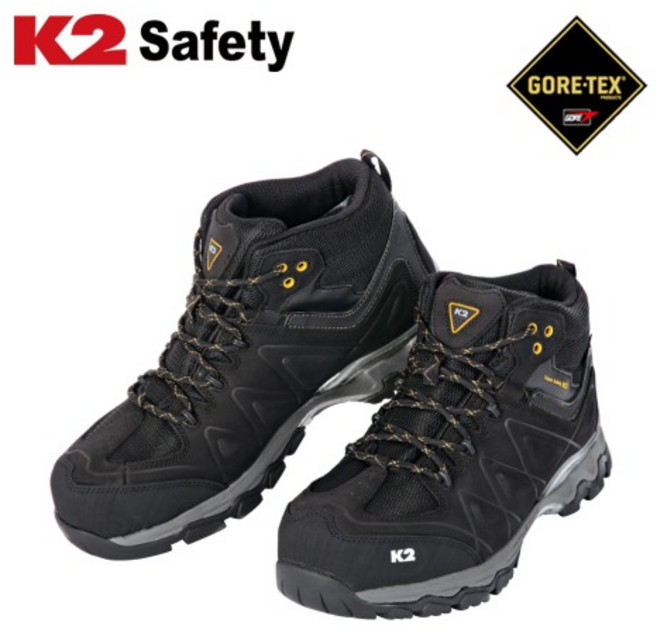 K2 Safety KV-81 절연 고어텍스 안전화 6인치 천연누벅가죽 절연화 (240~290mm), 1개