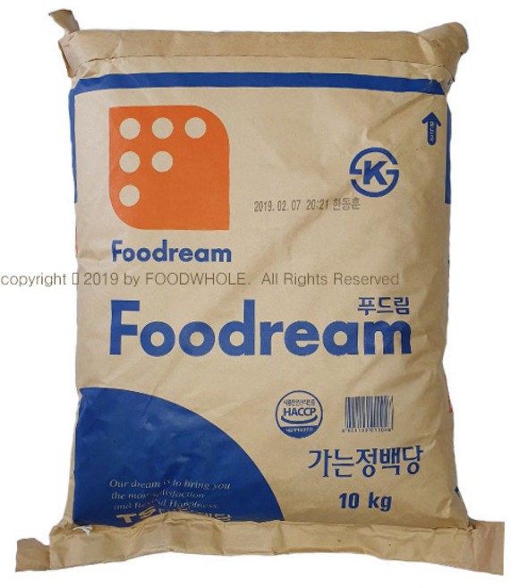 푸드림 하얀설탕, 10kg, 1개