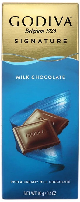 GODIVA 經典牛奶巧克力, 90g, 1個