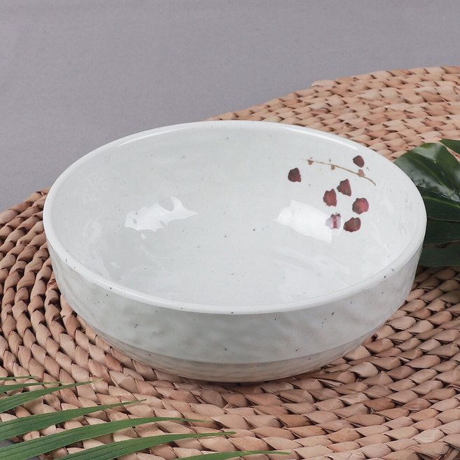 M 살구 신 한식 볼 5 6640 BB 멜라민 대접 탕기, M살구 신한식볼5 6640 (218186), 1개