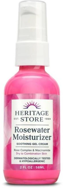 HERITAGE STORE 헤리티지 스토어 로즈워터 모이스처라이저 58ml, 1개 - 쿠팡