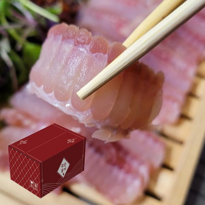 자연담음 국내산 목포 홍어1kg(약한숙성)선물세트, 1개, 단품