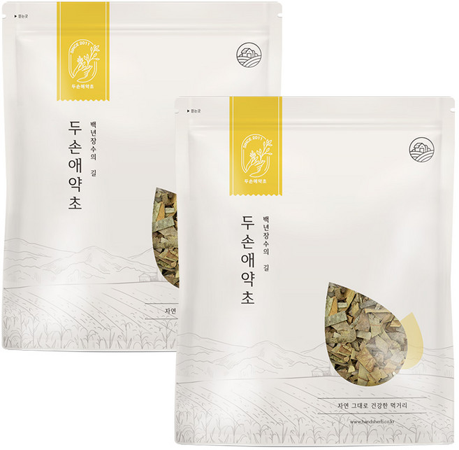 두손애약초 말린 그라비올라 차 건조 그라비올라잎 300g, 2개