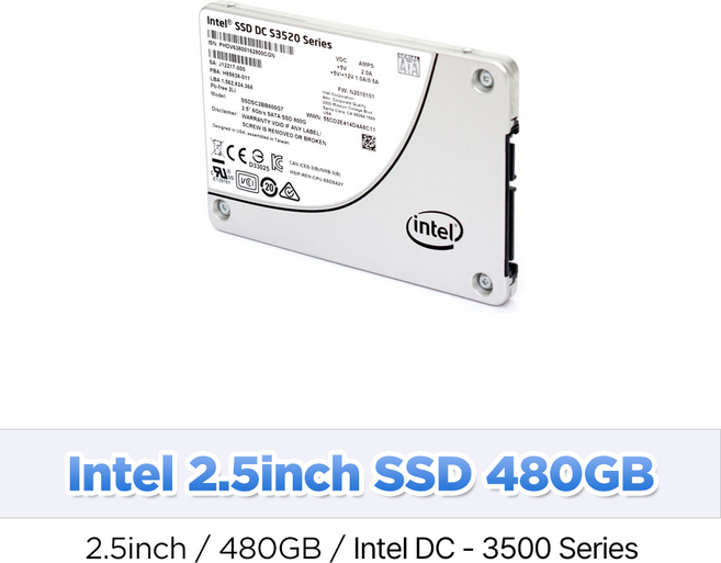 인텔 DC-3500 시리즈 SSD 2.5인치 480GB, DC-3500 Series