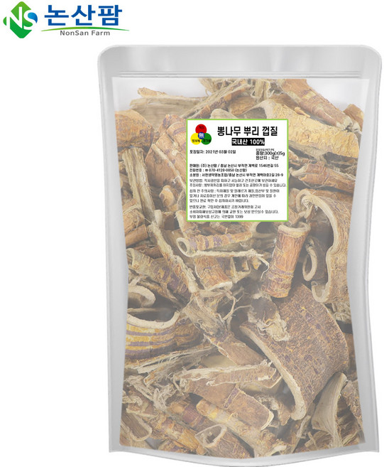 자연산 국산 뽕나무 뿌리 껍질 300g 상백피, 300g(2개), 1개