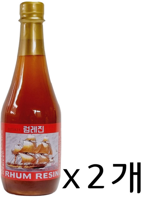 럼레진680g, 단품, 2개