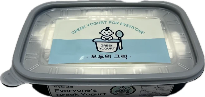 모두의 그릭 꾸덕한 저지방요거트 그릭요거트 무가당 고단백 500g, 1개 - 쿠팡