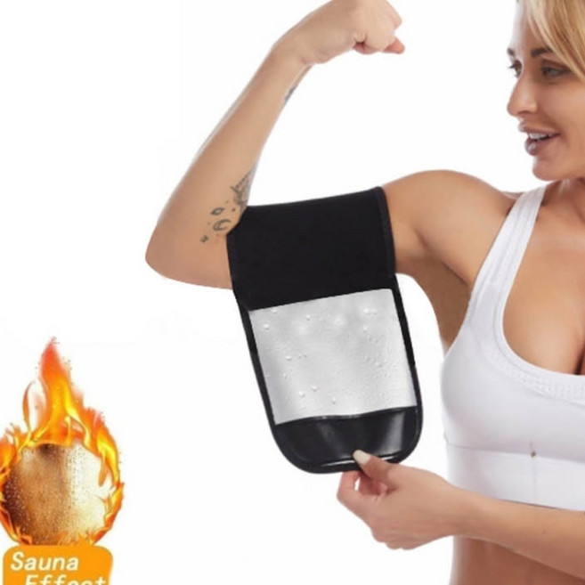 팔뚝 땀배출 아대 (2p) 날갯살빼기 팔압박 슬리밍밴드, 1세트