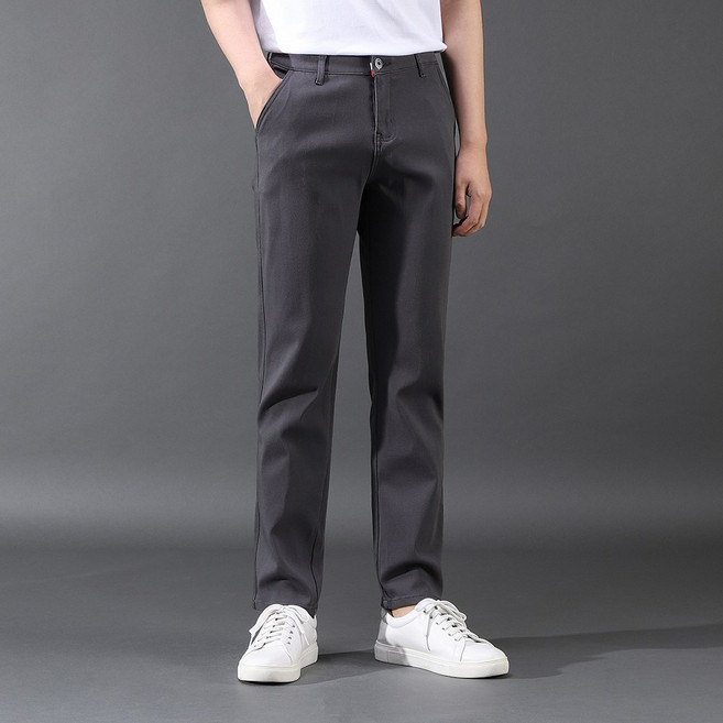 후앙스 데일리 일자핏 히든밴딩 울트라스판 코튼 팬츠 GZCP-5211