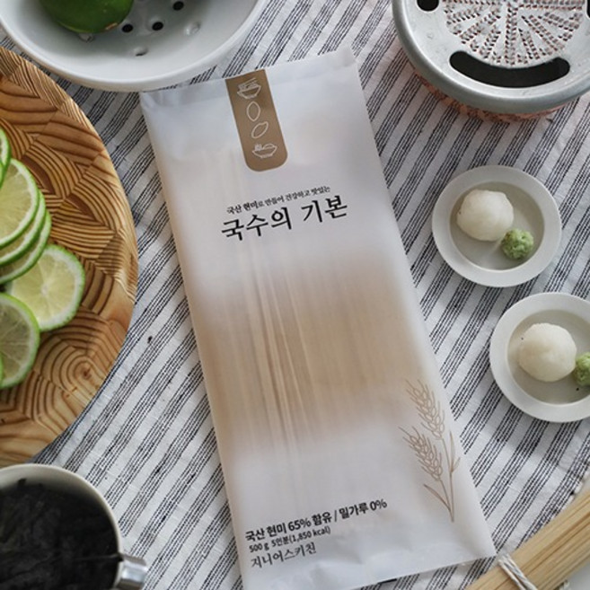 지니어스키친 국수의 기본_묶음할인, 3개, 500g