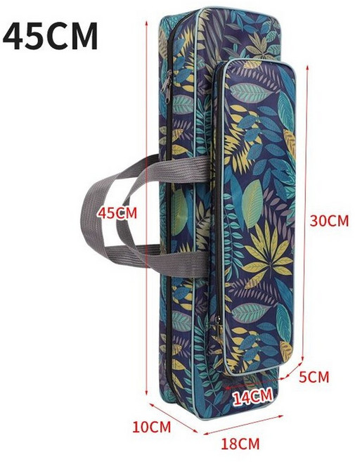 소프트 케이스 페달보드 페달 전용 미포함 플루트케이스, 1개, 블루리프 45cm