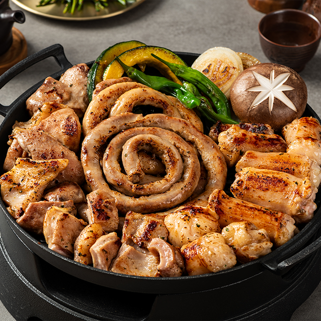 집에서먹자 소곱창모둠세트 700g 곱창 대창 막창 혼합 소스증정 캠핑추천 모둠곱창 곱창구이, 1세트