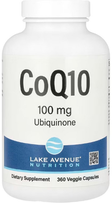 LakeAvenue CoQ10 100 mg 레이크에비뉴 코큐텐 100 mg 베지캡슐 360개입, 1개, 기본, 360정