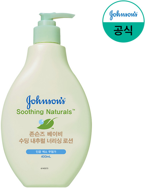 존슨즈베이비 수딩 내추럴 너리싱 로션, 1개, 400ml