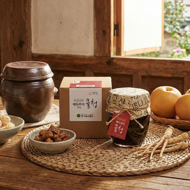 [명가의 고집] 장작불 가마솥에 달인 배도라지 진설청 (500G), 1