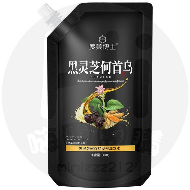度博士 黑靈芝何首烏洗髮乳 淨含量:300g, 1個, 黑靈芝何首烏洗髮精300g,訂單未滿99元不出貨【不含運費】