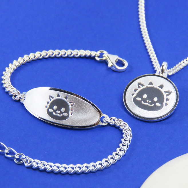 미아방지용띠 실버 쥬얼리 은제품 조카선물 백일선물 돌선물 등원선물