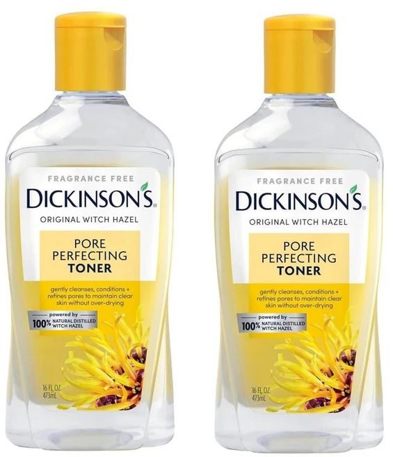 딕킨슨 오리지널 위치 헤이즐 포어 퍼펙팅 토너, 2개, 473ml - 쿠팡