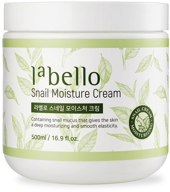 라벨로 대용량 달팽이 모이스처 크림, 1개, 500ml