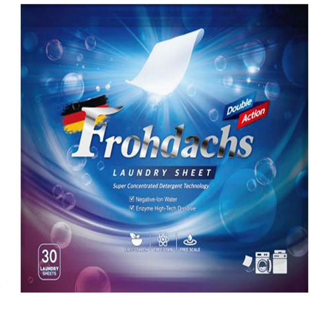 프 로 닥.스! 세탁세제 시트세제 드럼세탁기겸용 중성세제한장 빨래세제 종이세제, 5개, 30개입