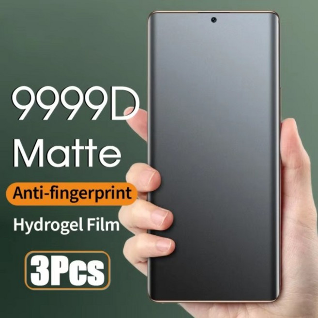 갤럭시 S22 S21 S23 S24 울트라 S20 S25 FE S10 플러스 화면 보호기 노트 필름 용 무광택 하이드로 겔