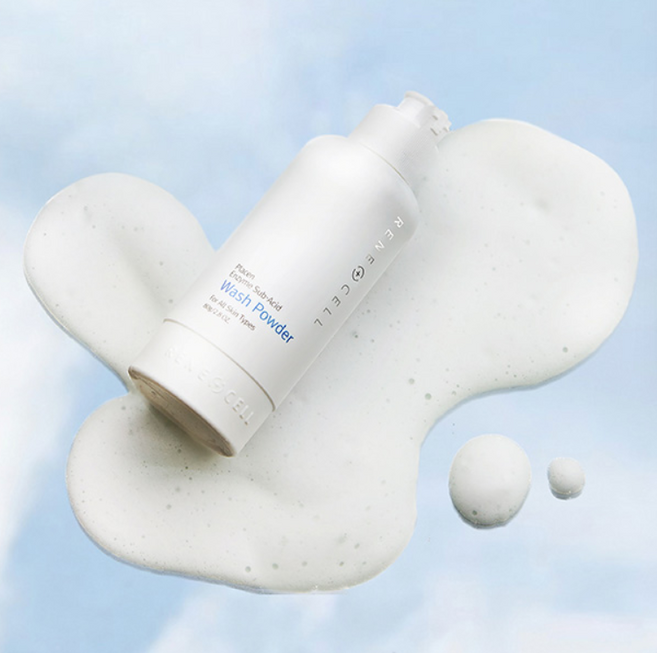 르네셀 플라센 엔자임 서브 애씨드 워시 파우더, 1개, 80g