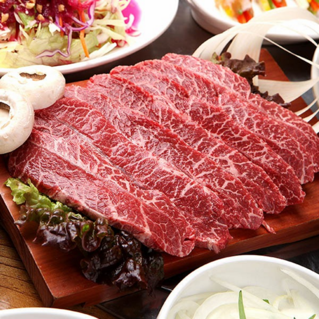 한들 한우선물세트 1++ 구이용 1kg (등심/채끝/갈비/특수)