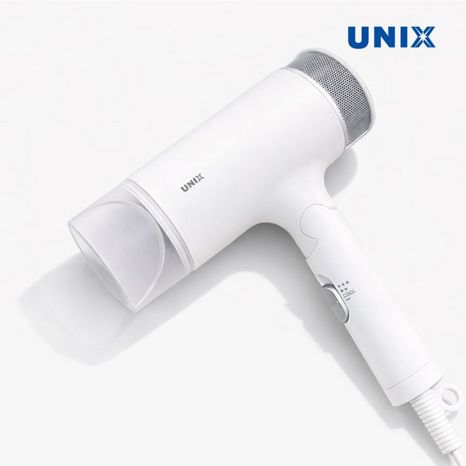 유닉스 접이식 헤어드라이어 1700W, UN-B1691, 혼합색상