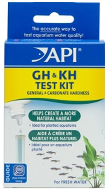 API GH&KH 테스트킷 담수전용, 1개, 100g