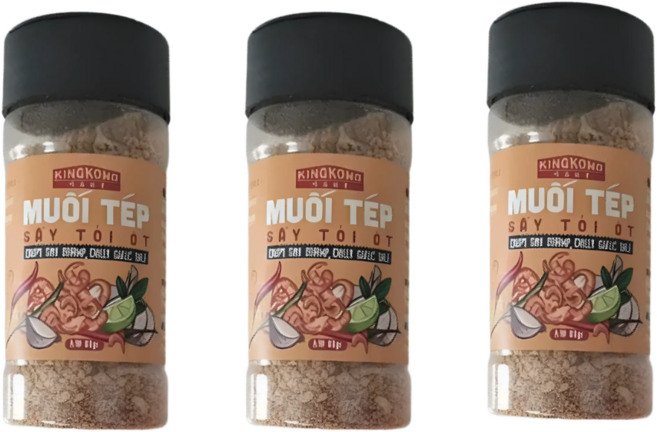 베트남 새우 칠리 갈릭 소금, 110g, 3개