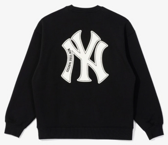 뉴에라 MLB 뉴욕 양키스 베이직 로고 맨투맨 13781154