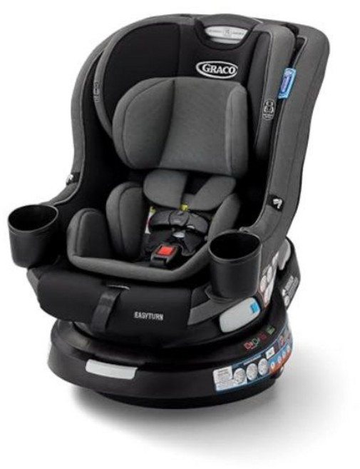 그라코 이지턴 360 2-in-1 컨버터블 카시트 360도 회전 영 용 앞뒤 2가지 모드, Solae, EasyTurn 360 2-in-1