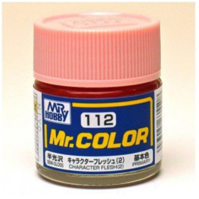 군제 락카도료 C112 캐릭터 플레시2 반광 10ml, 1개