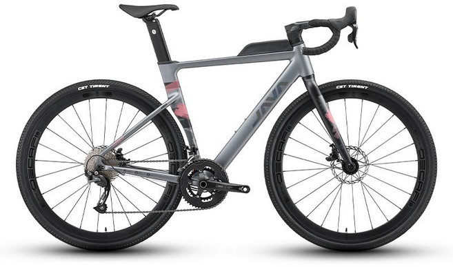 JAVA 자바 IDRA 24 그래블 로드자전거 전자 변속 24단 로드바이크 유압 디스크, 매트 티타늄-ER7 전자 변속, 49