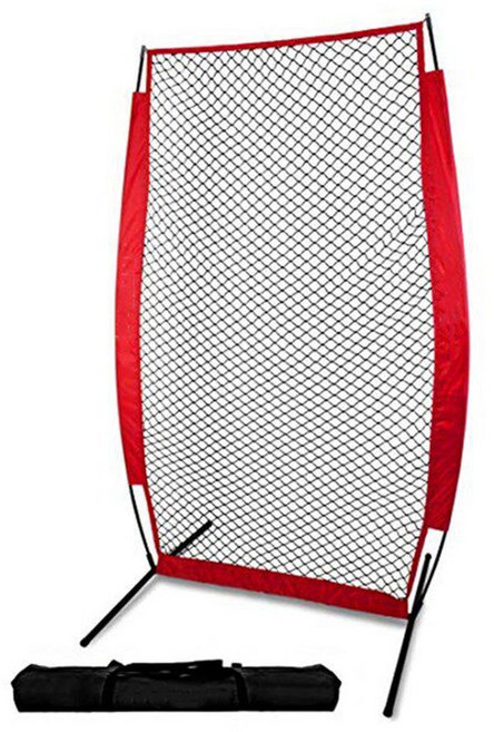 투수 연습네트 훈련 배팅 스타스포츠 2개 연습용 바구니 피칭연습망, 4x7인치 스크린