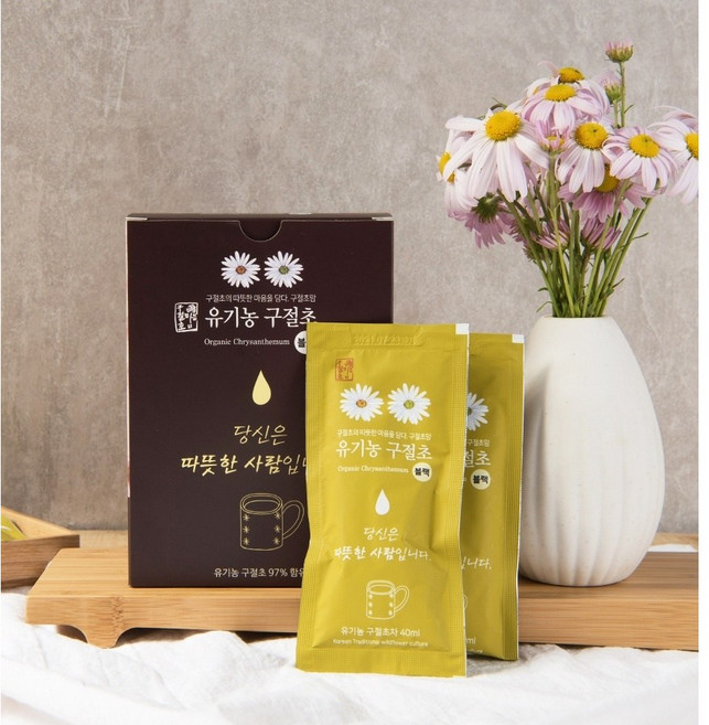 구절초맘 유기농 구절초 블랙 차 논커피 무카페인 논카페인 12개입, 1개, 480ml