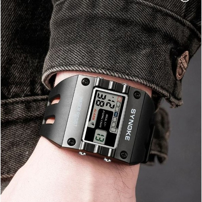 군대 스포츠 전자 시계 남성용 디지털 밀리터리 워치