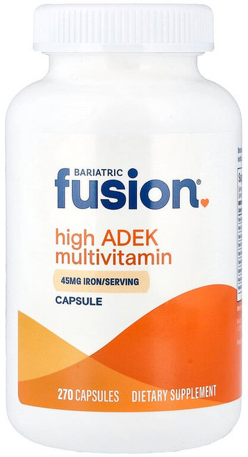 Bariatric Fusion 고 ADAK 종합비타민 캡슐 270정 BFF-38095, 1