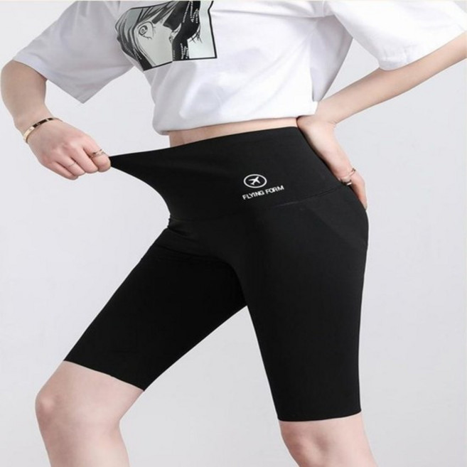 여성 5부 레깅스 요가 필라테스 하이웨스트 운동복