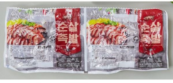 [무료배송]보승 순살족발 700(2입), 2개, 350g