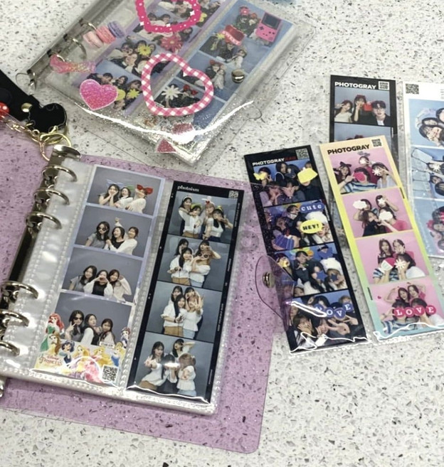 토픽샵 네컷 포토북 속지 10매 네컷사진바인더