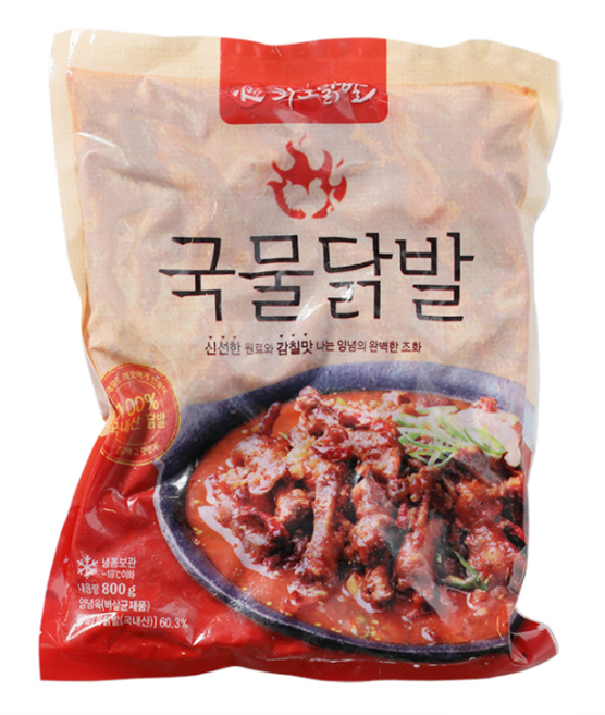 화로닭발 국물닭발 800g, 3개
