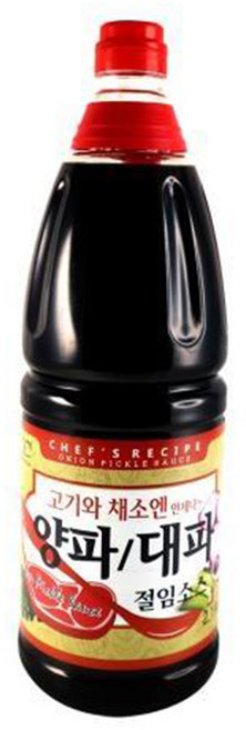 미담채 양파대파 절임소스2.1kg 8개 1박스 삼겹살 파채소스, 2.1kg, 4개