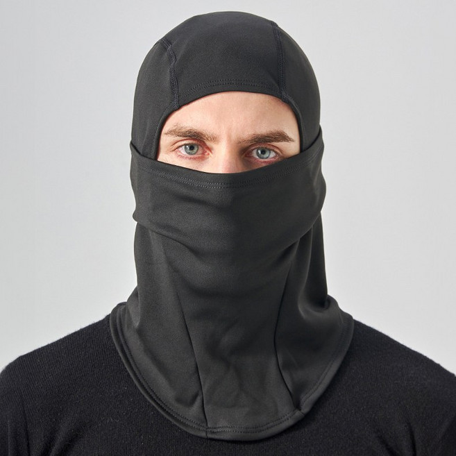 수지나 겨울 기모 방한 바라클라바 후드 넥워머, 1개