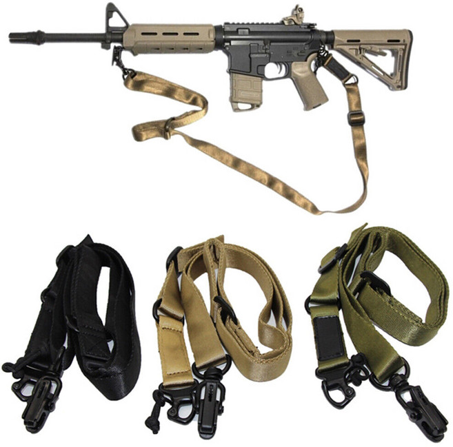 건슬링 gun sling 에어건어깨끈 MS3슬링 일점슬링 2점맬빵 3점슬링 총기밴드 샷건슬링 메탈슬링 각인슬링 AK슬링 택티컬슬링 중화기슬링 소총어깨끈 서바이벌용품 밀리터리, 블랙