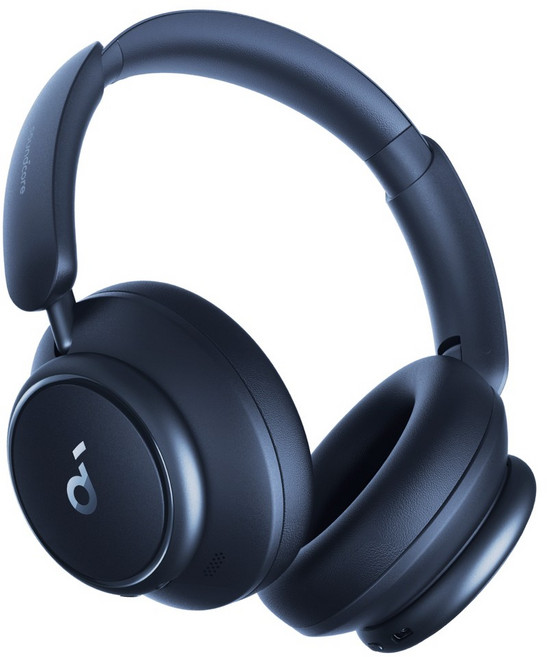 앤커 사운드코어 스페이스 Q45 무선 헤드폰, 네이비, A3040