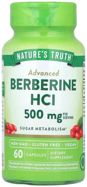 네이처스트루스 베르베린 HCI 캡슐 60정(캡슐 1정당 250mg) NTH-11472, 1개 - 쿠팡