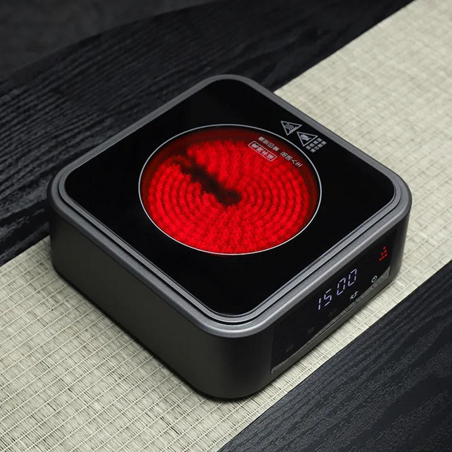 전기 스토브 스마트 티 핫 플레이트 히터 가열로 미니 물 보일러, 2. gray / C. AU plug