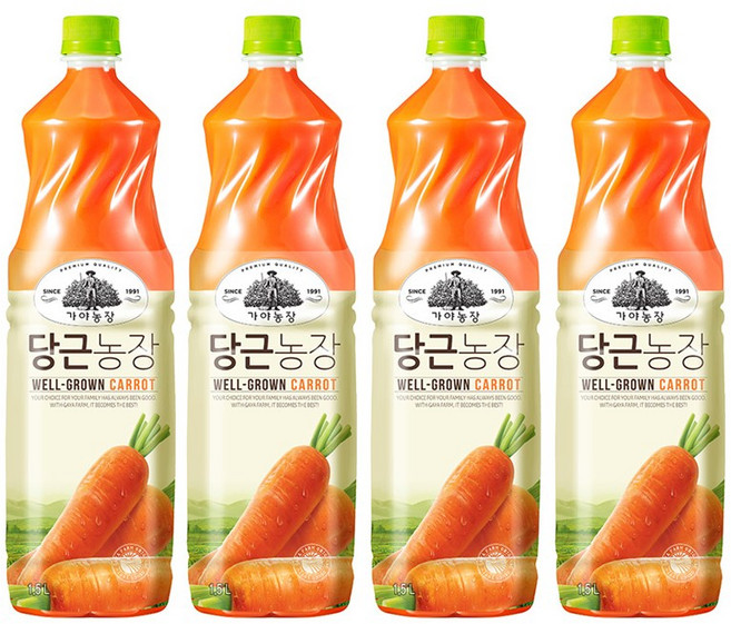 가야농장 당근농장 1.5L x 4페트, 4개