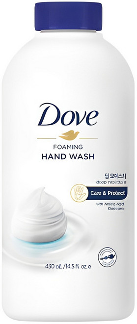 도브 포밍 핸드워시 딥 모이스처 시그니처향 리필, 430ml, 1개